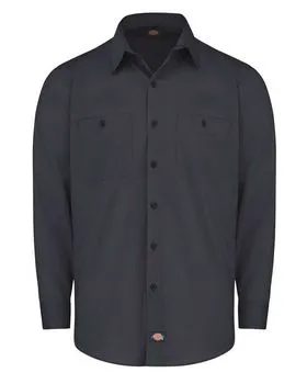 Dickies LL51L Industrial Worktech Ventilated Long Sleeve Work Shirt - Long Sizes