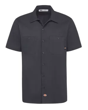 S307 Dickies Industrial Short Sleeve Cotton Work Shirt