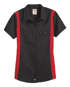 Dickies L24S Womens Short Sleeve Industrial Colorblocked Shirt