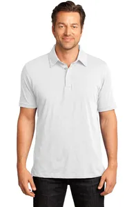 District DM350  Made - Mens Slub Polo.