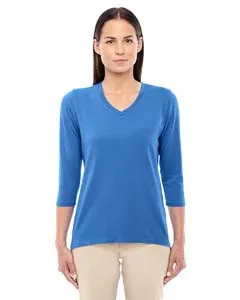 Devon & Jones DP184W Ladies Perfect Fit Bracelet-Length V-Neck Top