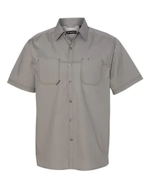 Dri Duck 4357 Guide Cotton Poplin Short Sleeve Shirt