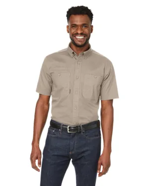 Dri Duck 4451DD Mens Craftsman Ripstop Short-Sleeve Woven Shirt