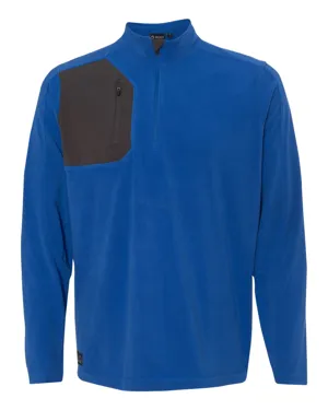 Dri Duck 7345 Interval DDX Quarter-Zip Nano Fleece Nylon Pullover