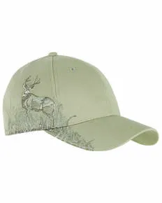 Dri Duck DI3282 Deer Mule Camo Structured Mid-Profile Hat