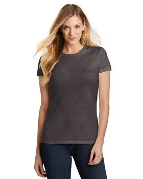 District DT155 Womens Fitted Perfect Tri Tee.