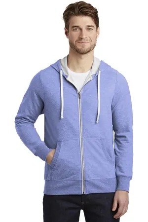 District DT356 Perfect Tri French Terry Full-Zip Hoodie.