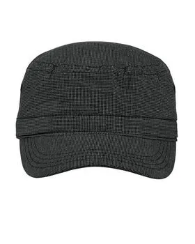 District DT619 Houndstooth Military Hat