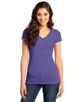 District DT6501 - Juniors Very Important Tee V-Neck.