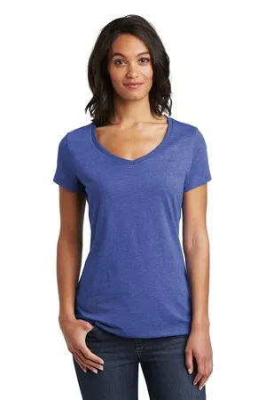 District DT6503 Womens Very Important Tee V-Neck.
