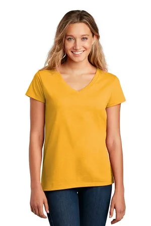District DT8001 Womens Re-Tee V-Neck