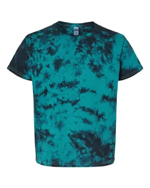 Dyenomite 20BCR Youth Crystal Tie Dye T-Shirt