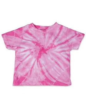 Dyenomite 20TCY Toddler Cyclone Tie Dye T-Shirt