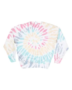 Dyenomite 845VR Premium Tie-Dyed Crewneck Sweatshirt