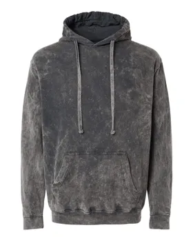 Dyenomite 854MW Premium Fleece Mineral Wash Hooded Sweatshirt