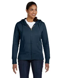 econscious EC4501 Ladies Organic/Recycled Full-Zip Hooded Sweatshirt