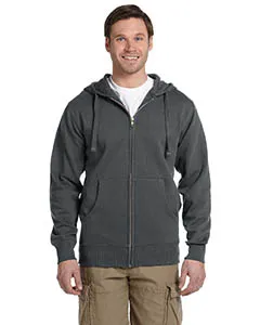 econscious EC5650 Mens Organic/Recycled Full-Zip Hooded Sweatshirt