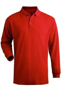 Edwards 1515 BLENDED PIQUE LONG SLEEVE POLO