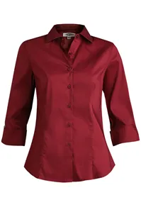 Edwards 5033 LADIES TAILORED FULL-PLACKET STRETCH BLOUSE