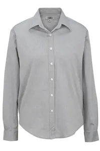 Edwards 5975 LADIES PINPOINT OXFORD SHIRT - LONG SLEEVE