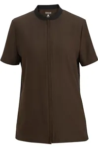 Edwards 7292 LADIES ESSENTIAL SOFT-STRETCH FULL-ZIP POLY TUNIC