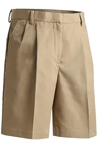 Edwards 8419 LADIES BUSINESS CASUAL PLEATED CHINO SHORT