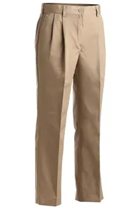 Edwards 8639 LADIES ALL COTTON PLEATED PANT