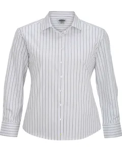 Edwards Garment 5983 WOMENS LONG SLEEVE PATTERNED DRESS SHIRT