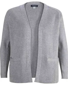 7053 Edwards Garment LADIES OPEN FRONT TUNIC CARDIGAN