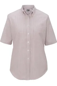 Edwards 5027 LADIES SHORT SLEEVE OXFORD SHIRT