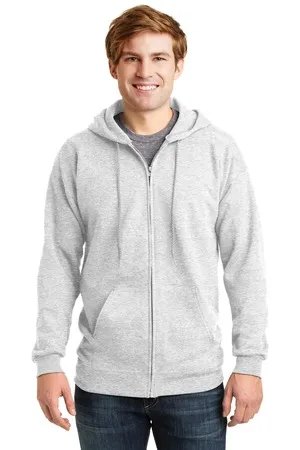 Hanes F283 Ultimate Cotton - Full-Zip Hooded Sweatshirt.