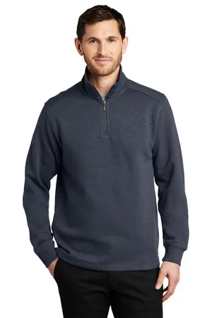 Port Authority F295 Slub Fleece 1/4-Zip Pullover.