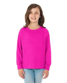 Fruit of the Loom 4930BR HD Cotton Youth Long Sleeve T-Shirt