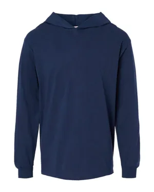 Fruit of the Loom 4930LSH Mens HD Cotton Jersey Hooded T-Shirt