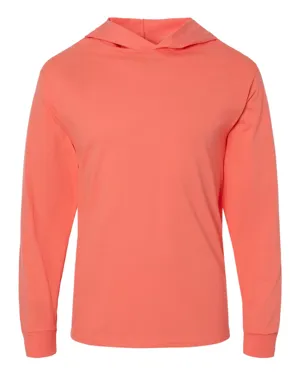 Fruit of the Loom 4930LSH Mens HD Cotton Jersey Hooded T-Shirt