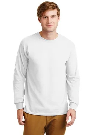 Gildan G2400 - Ultra Cotton 100% Cotton Long Sleeve T-Shirt.