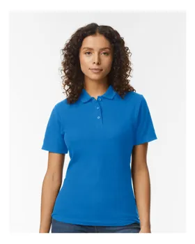 64800L Gildan Softstyle Womens Pique Polo