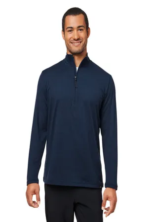 Glyder MDP1772 Mens Marbled Jersey Fairway Quarter-Zip
