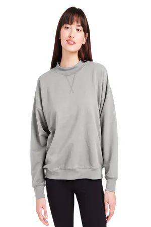 Glyder PDP6789 Ladies Vintage Oversized Crew Pullover