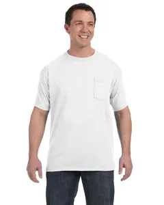Hanes H5590 Mens Authentic-T Pocket T-Shirt