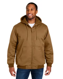 Harriton M722T Mens Tall ClimaBloc Heavyweight Hooded Full-Zip Jacket