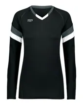 HIGH FIVE 342242 Ladies TruHit Tri-Color Long Sleeve Jersey