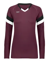 342242 HIGH FIVE Ladies TruHit Tri-Color Long Sleeve Jersey