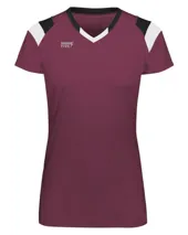 342253 HIGH FIVE Girls TruHit Tri-Color Short Sleeve Jersey