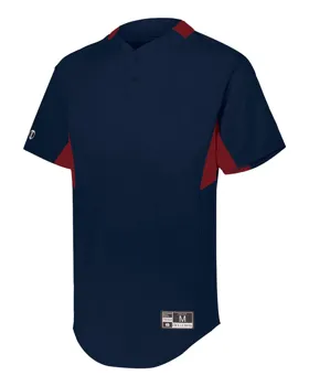 HOLLOWAY 221224 Youth Game7 Two-Button Baseball Jersey