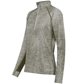 Holloway 222774 Womens Electrify CoolCore Quarter-Zip Pullover