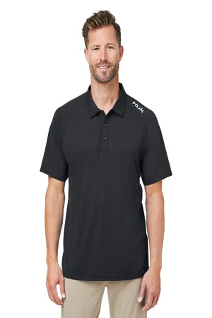 HUK H12L005 Mens Lopro Solid Performance Polo