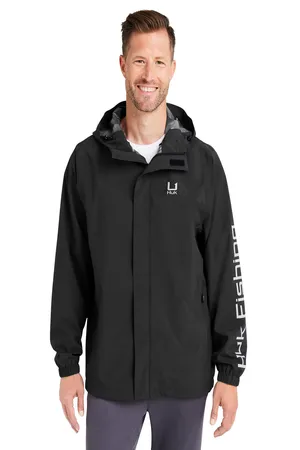 HUK H400159 Mens Storm Rain Jacket