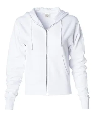 Independent Trading Co. IND008Z Womens Zip Hooded Sweatshirt