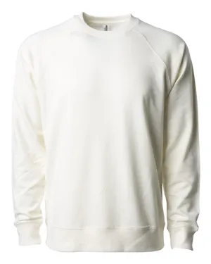 Independent Trading Co. SS1000C Icon Unisex Lightweight Loopback Terry Crewneck Sweatshirt